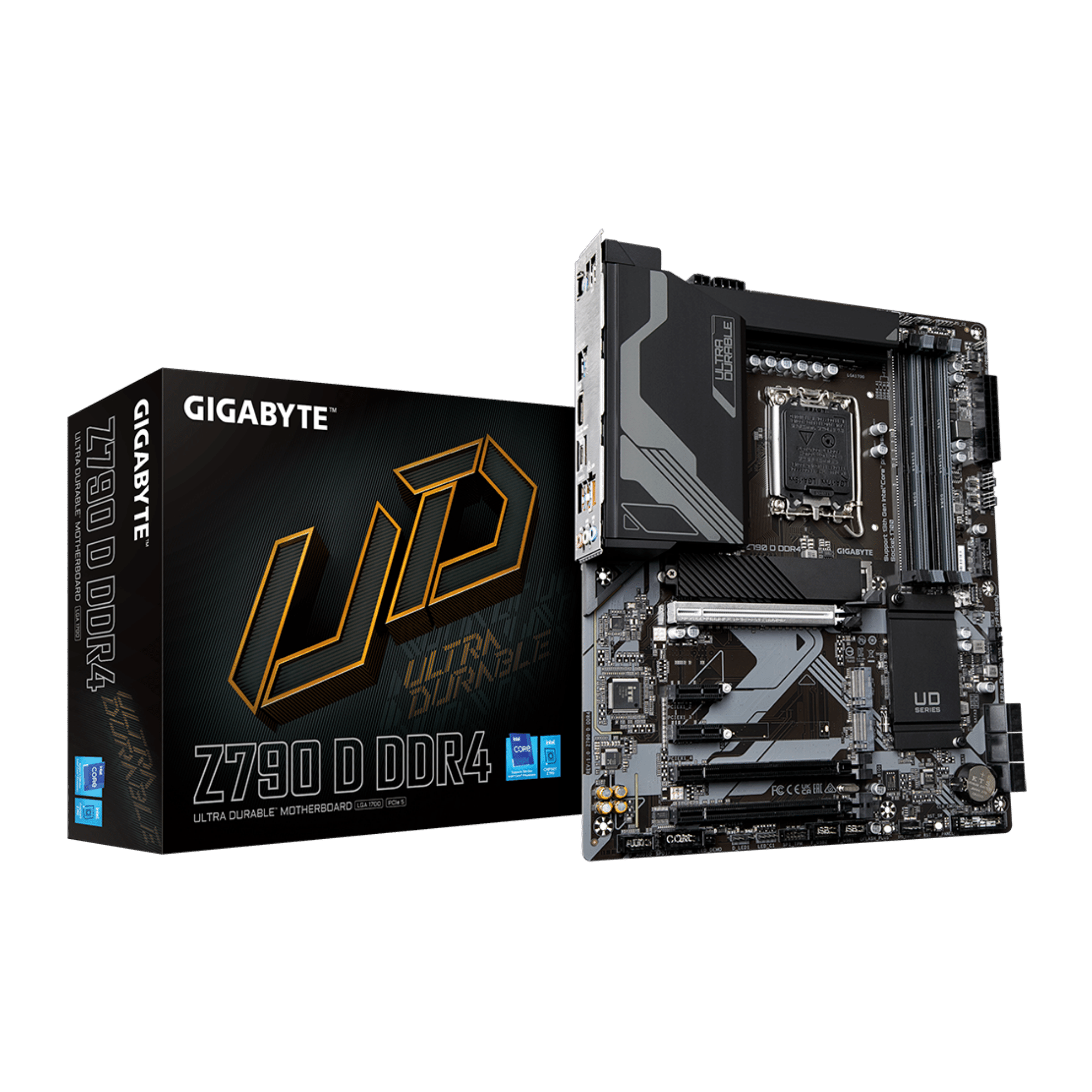 Buy Gigabyte Z790 D DDR4 Intel mATX PCIe5 Motherboard Black