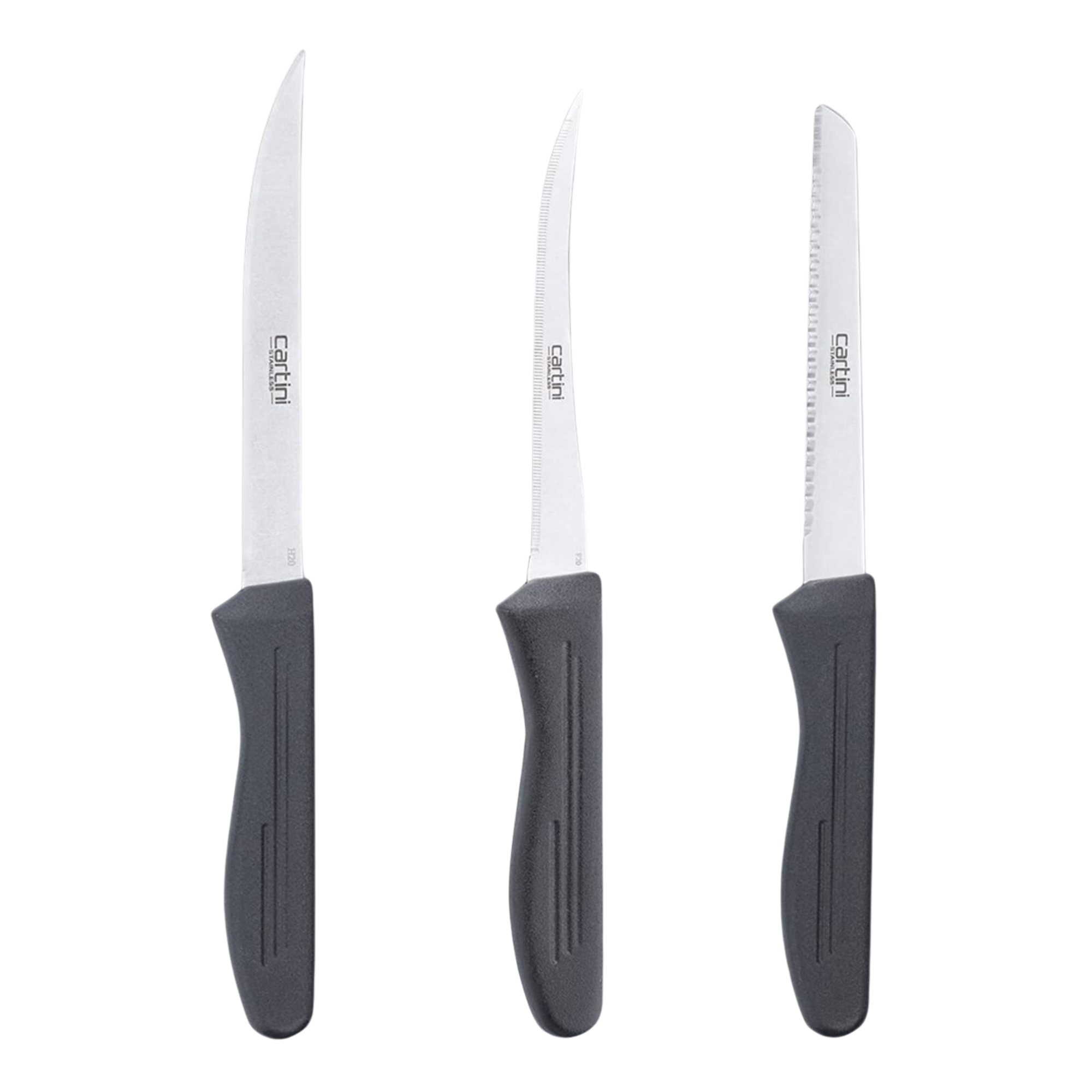 Shop Godrej Cartini DB 4661 Prem Knife 3 Set | Silver