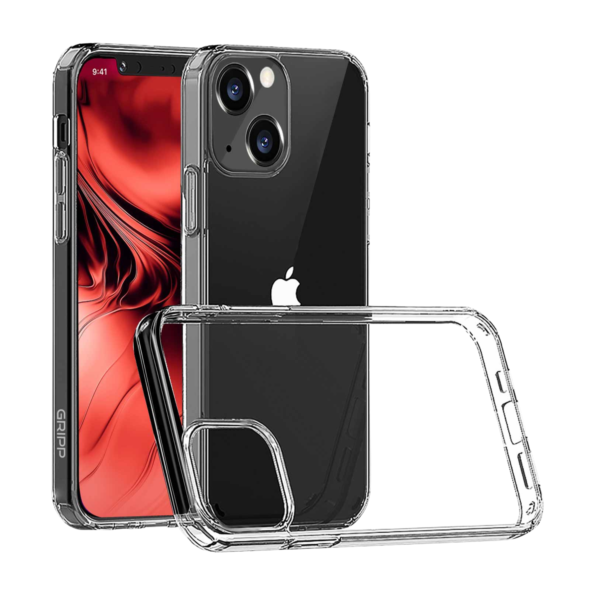 iphone 14 plus transparent back case