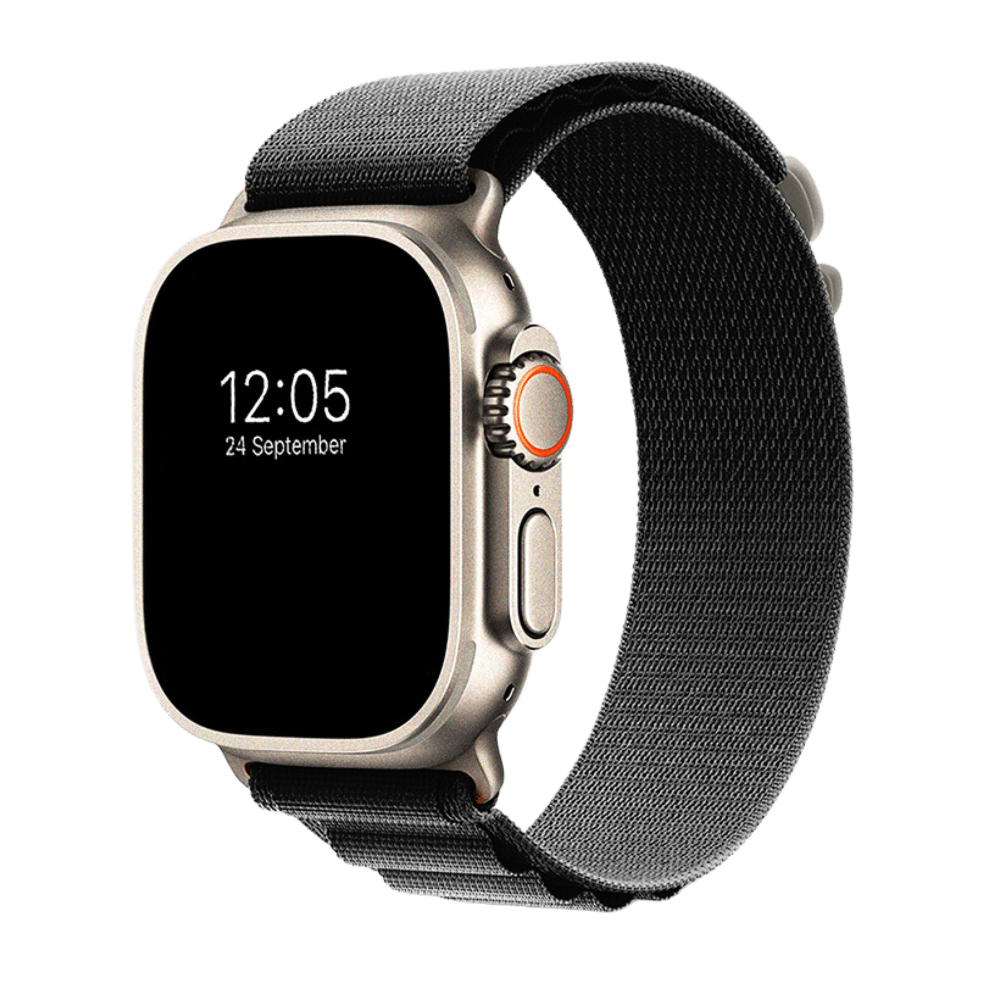 Buy Gripp Glen Watch Strap Apple 45mm/49mm (Black) Online