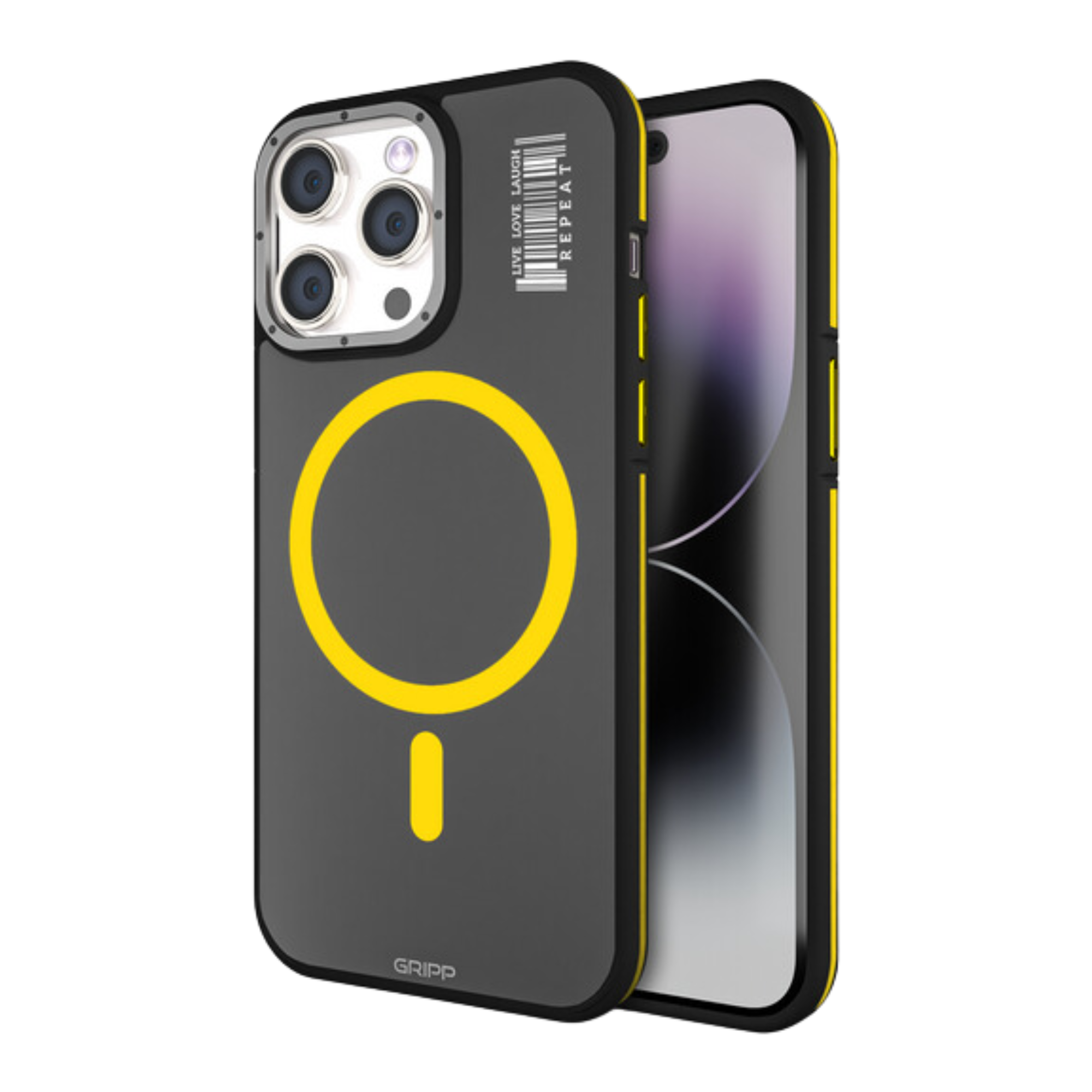 Gripp Raigor Magsafe Case Apple iPhone 15 Pro Max (Yellow)