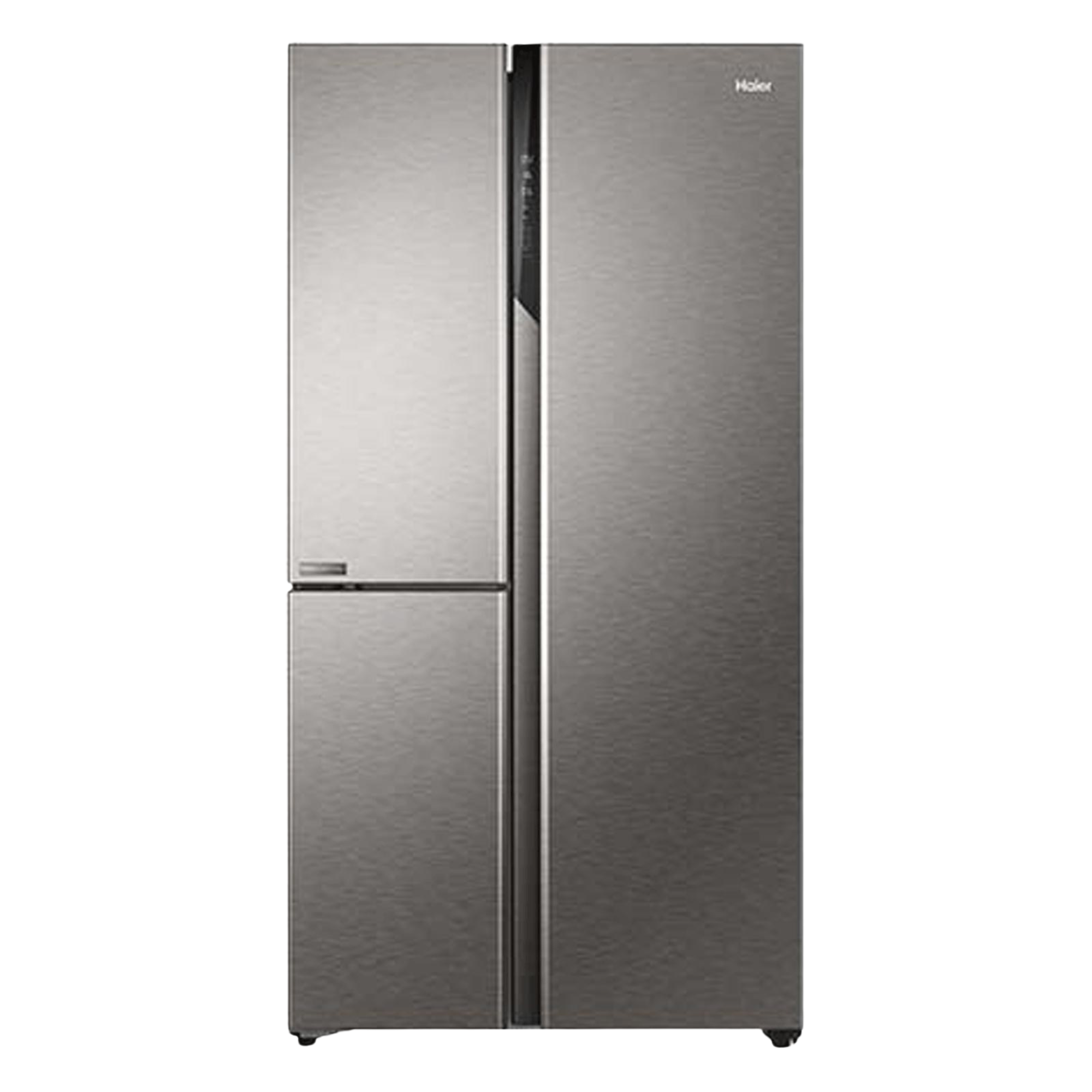 Buy Haier 628 L Side By Side Door Refrigerator Inox Steel!