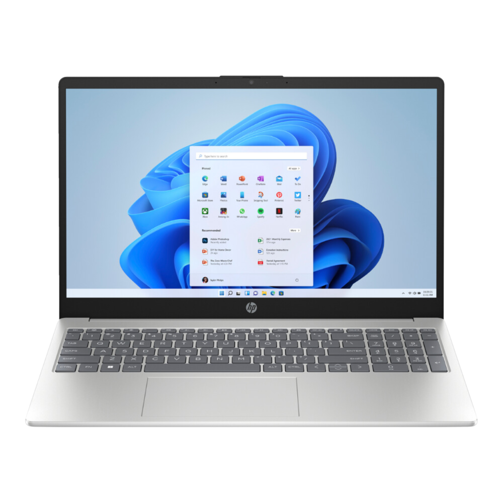 Get HP 15 Ryzen 3 7320U Laptop, (Natural Silver,8GB-512GB)