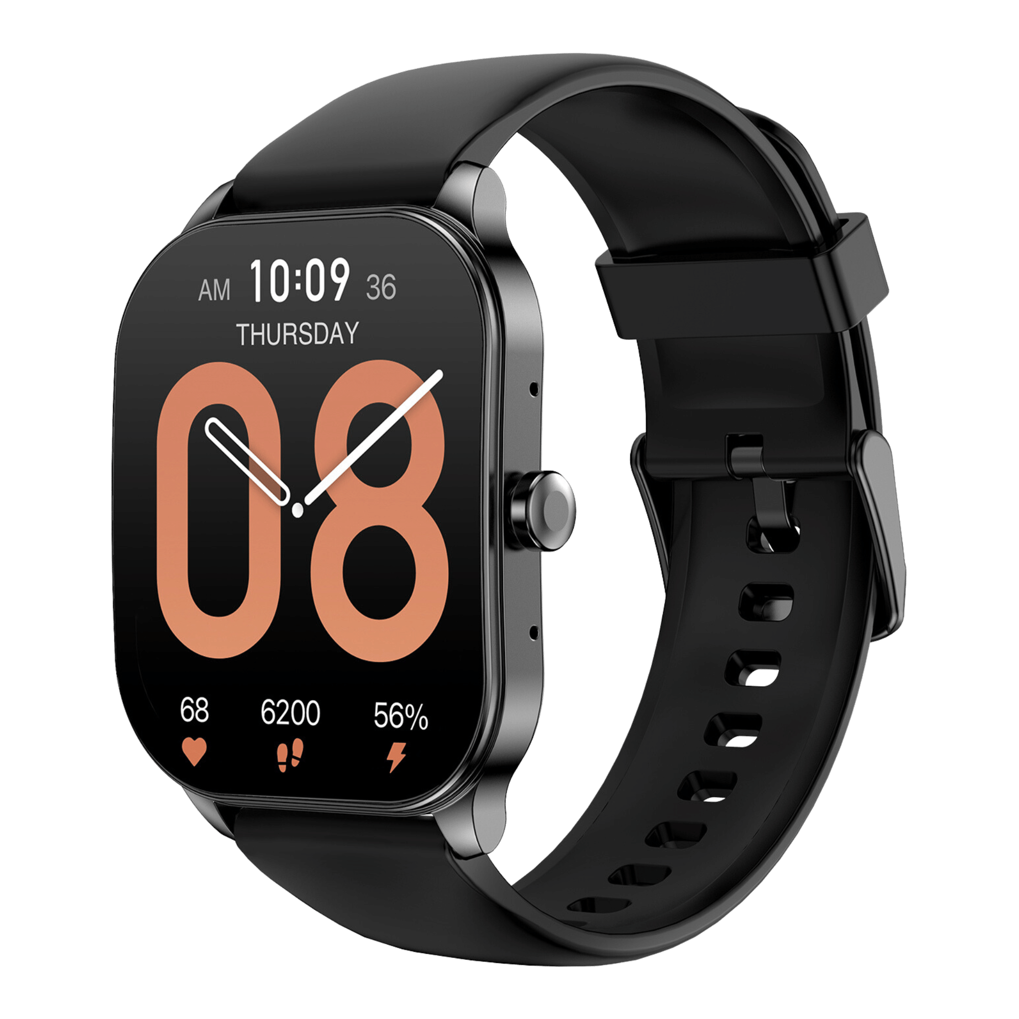 Shop Huami Amazfit Pop 3S Smartwatch Black With BT Calling