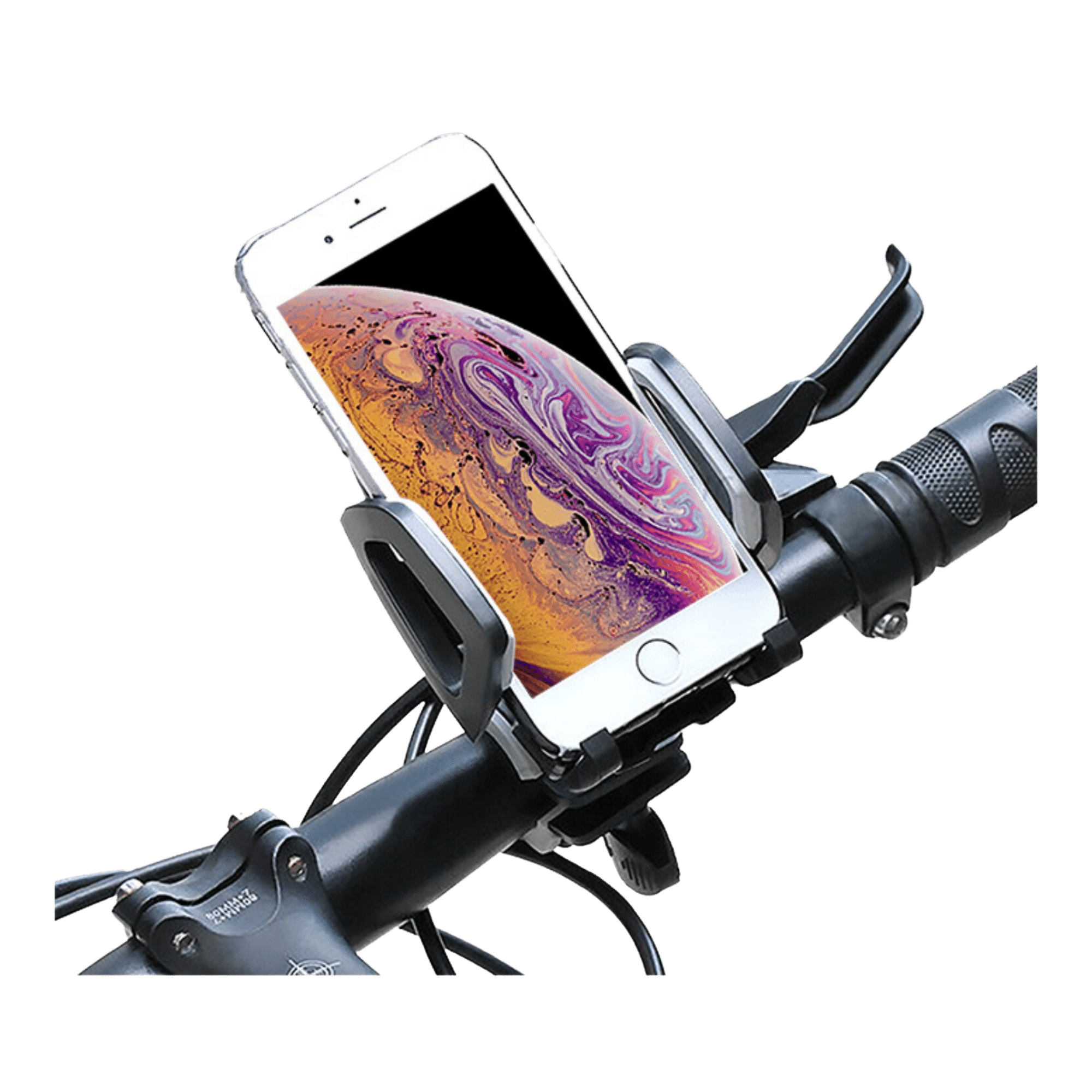Esoulk Universal Bicycle Phone Holder / Mount (EK3002) - Retail Packaging  Black