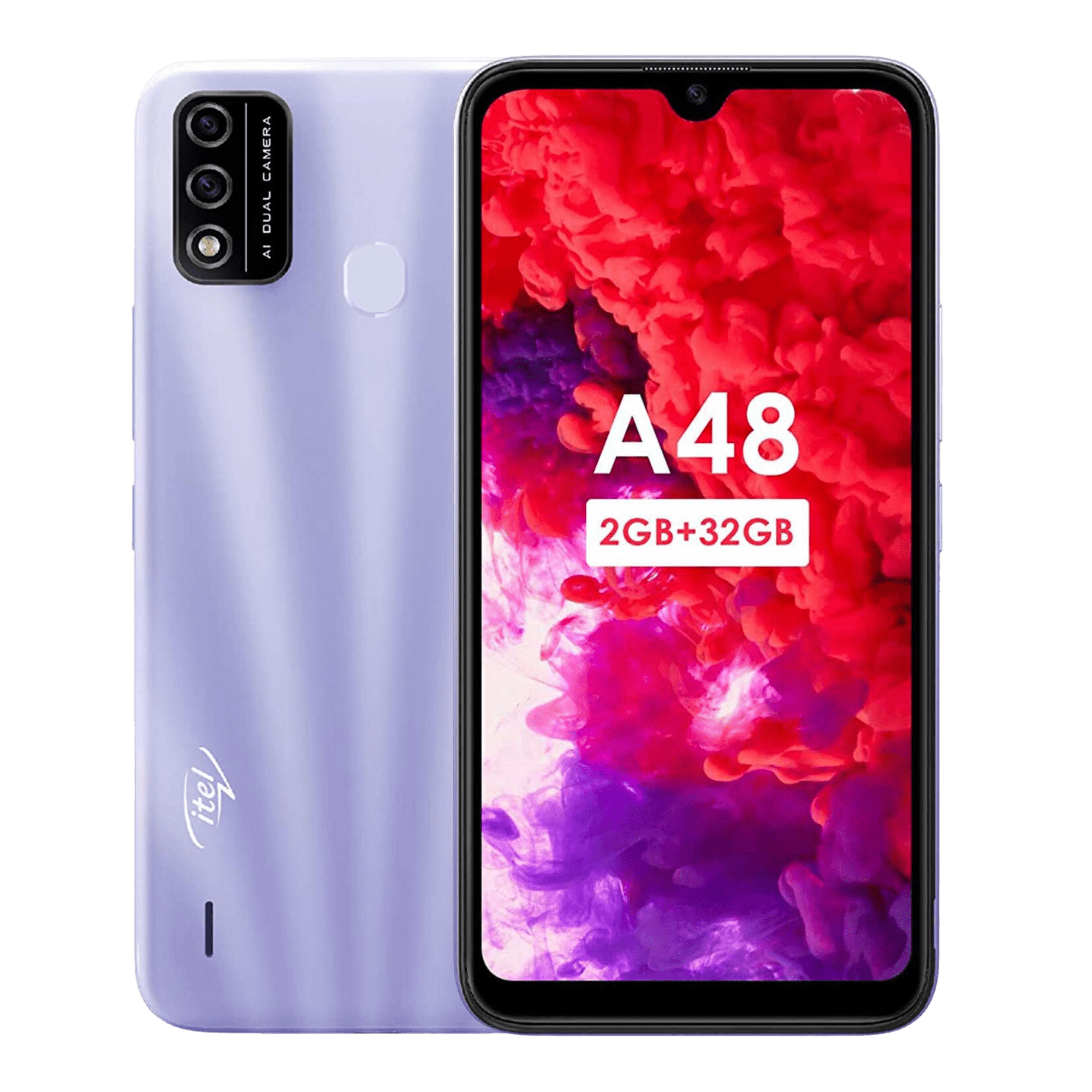 Buy Itel A48 (Gradation Purple,2GB-32GB) online at the best price.