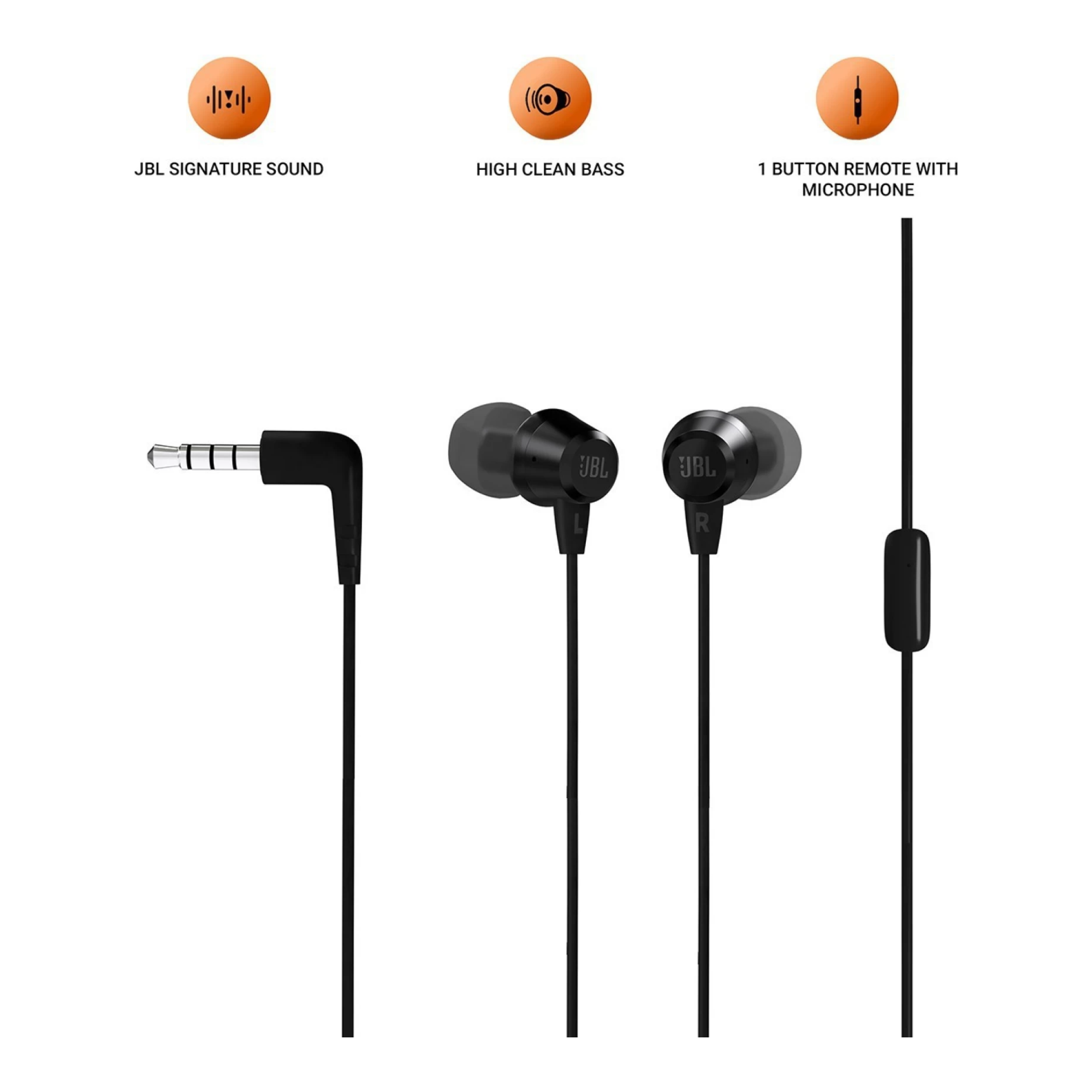 Buy JBL T50HI headphone Black at Poorvika online