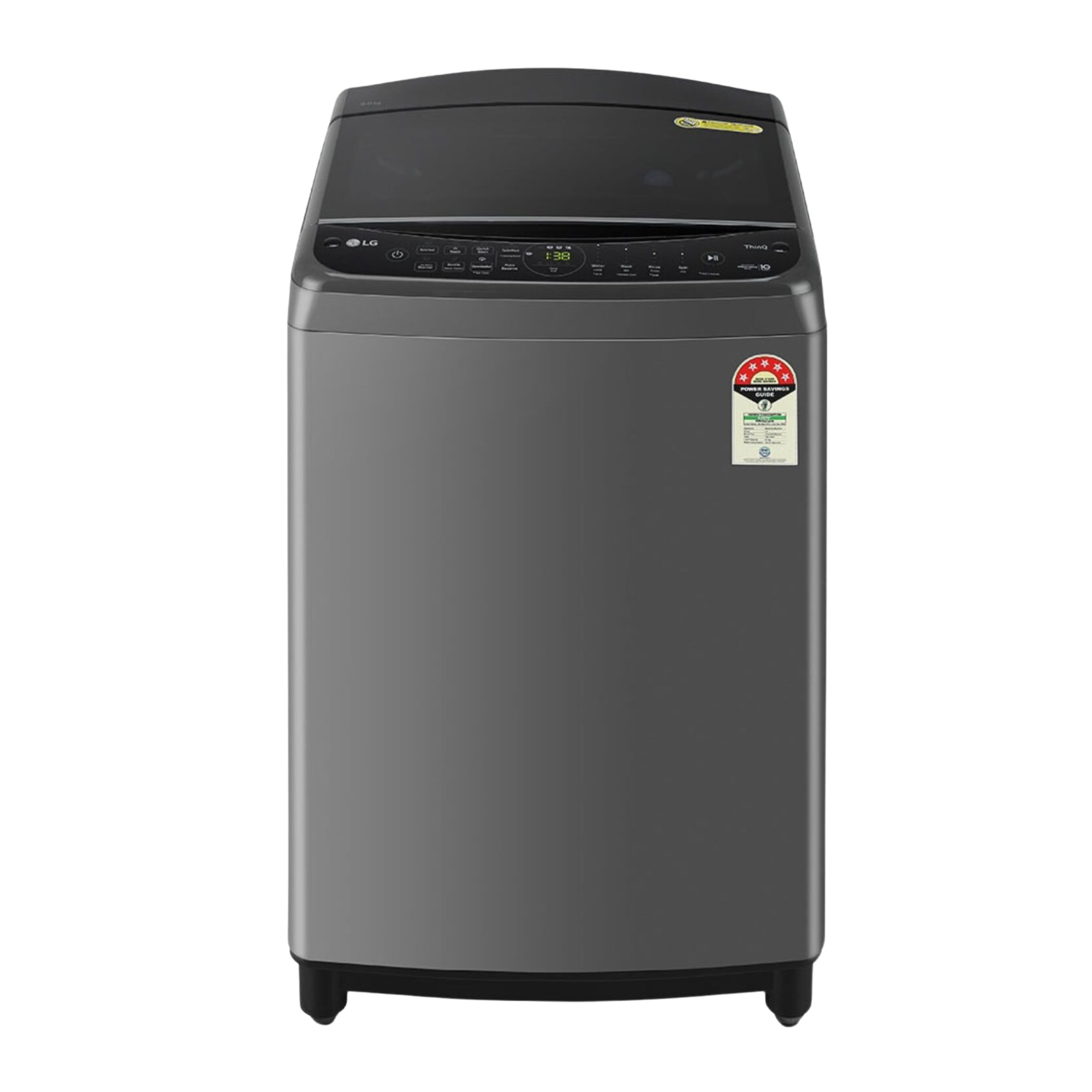 Shop LG 9.0Kg Fully Automatic Top Load Washing Machine Black