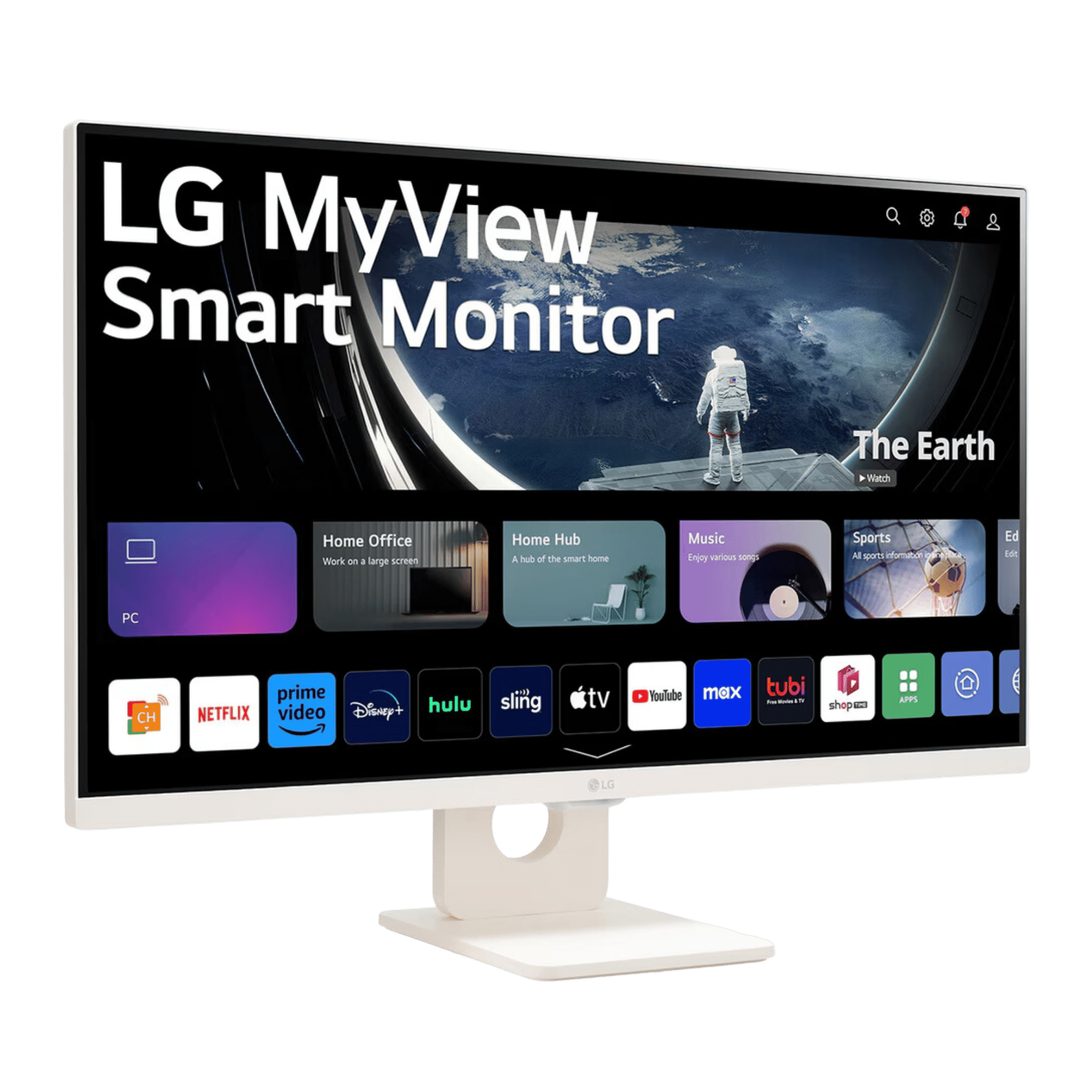 LG 27インチ スマートモニター 27SR50F-W Buy LG FHD 27 inch Smart Monitor (27SR50F-W) Silver Online