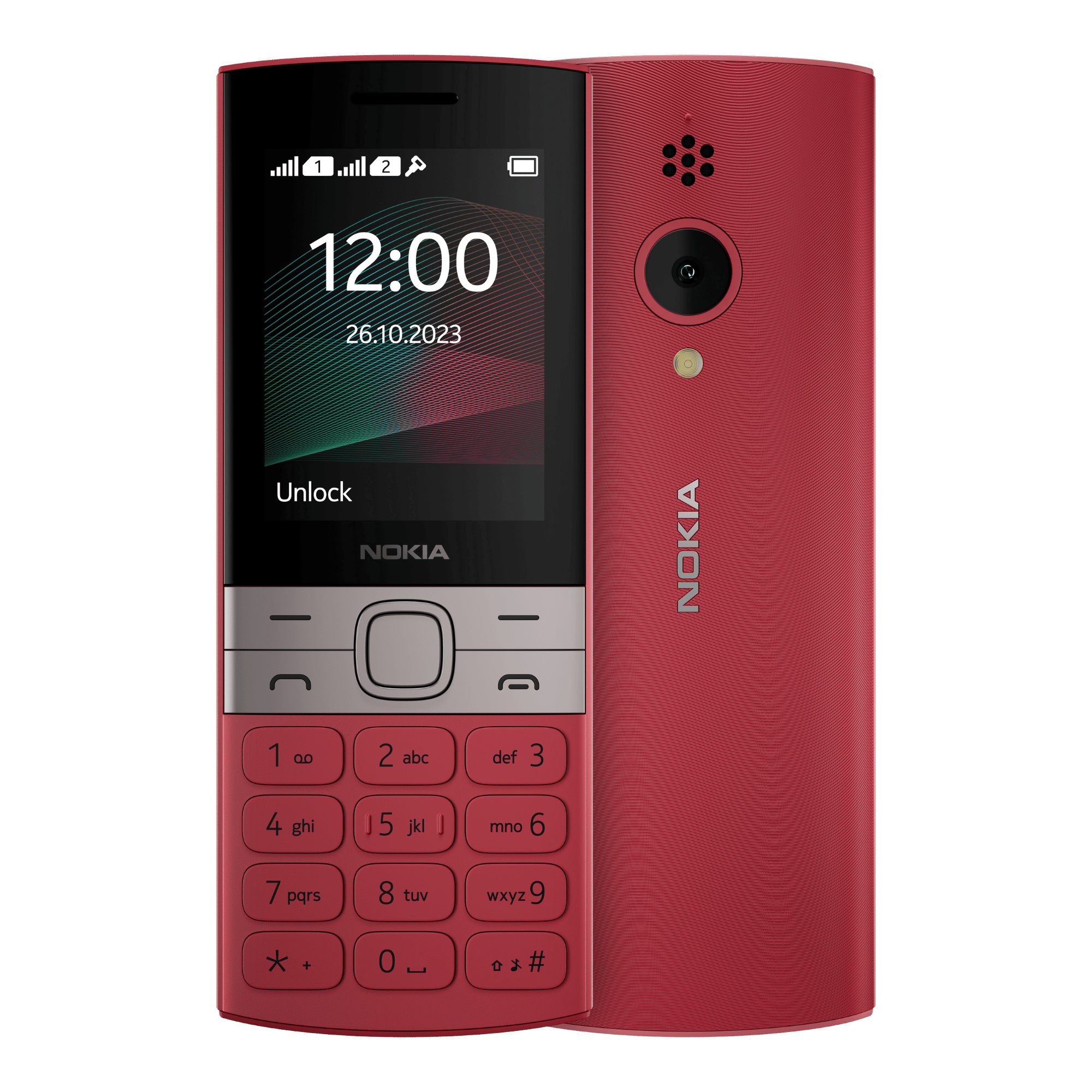 Get the latest Nokia 150 2023 Dual SIM Red at Poorvika