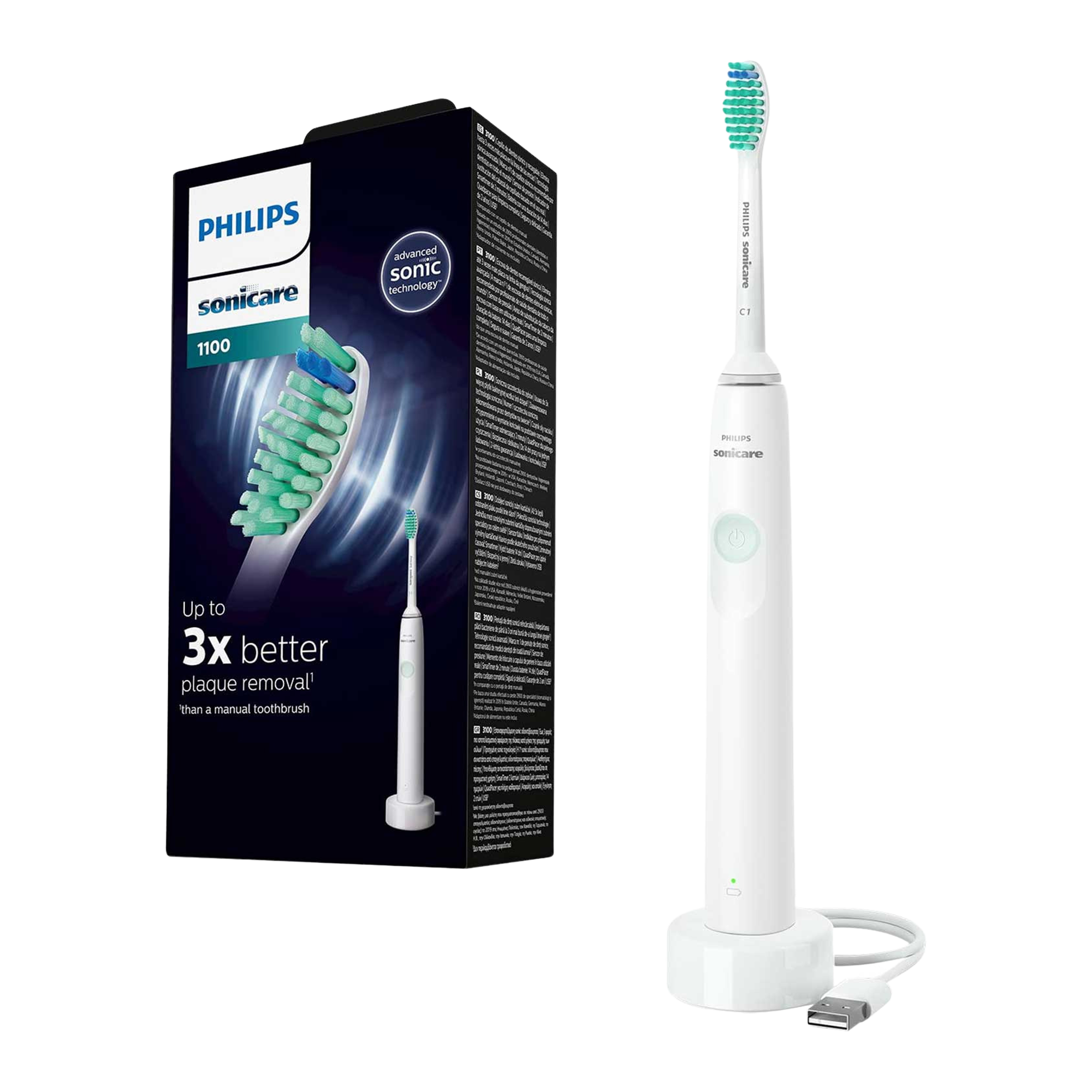 Buy Philips Sonic Electric Toothbrush Hx364111 Mint Green