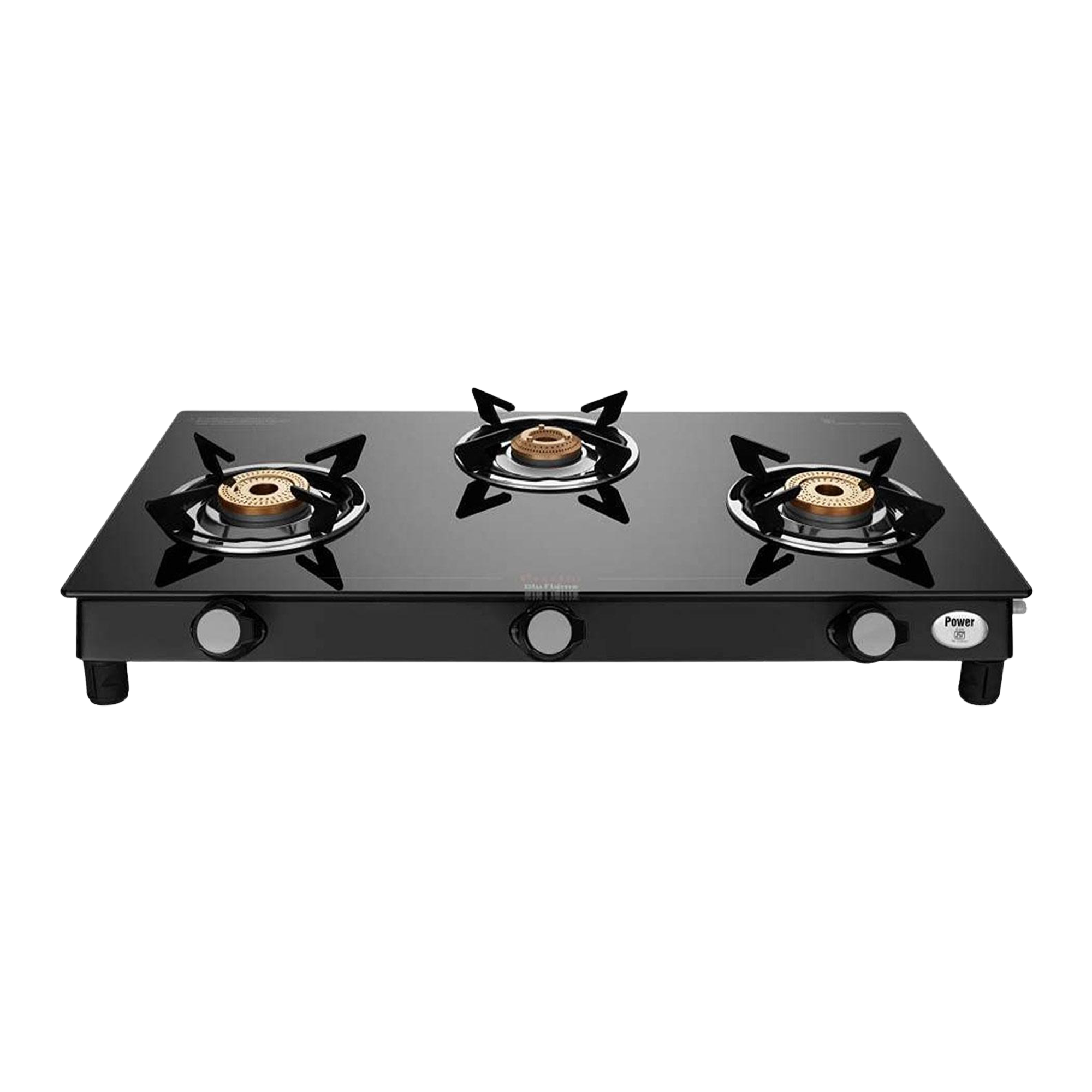 Buy Preethi Sparkle Power Duo Bati 3 Burner Gas Stove Black