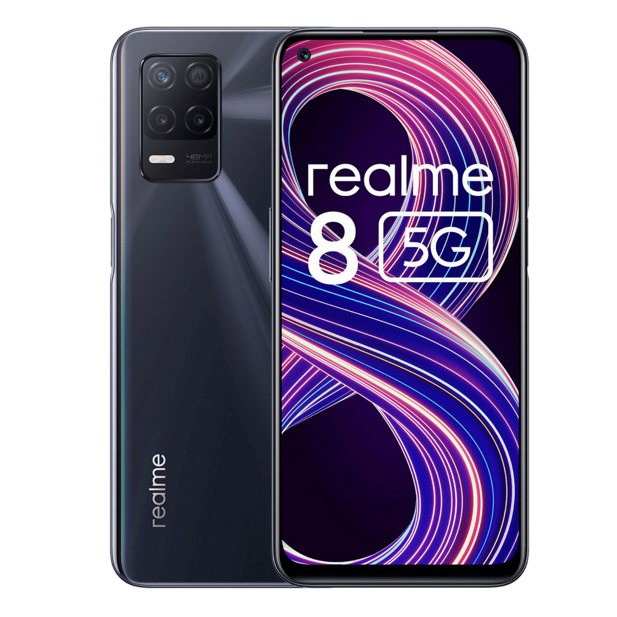 Buy Realme 8 5G (Supersonic Black, 4GB-128GB) Online Price in India