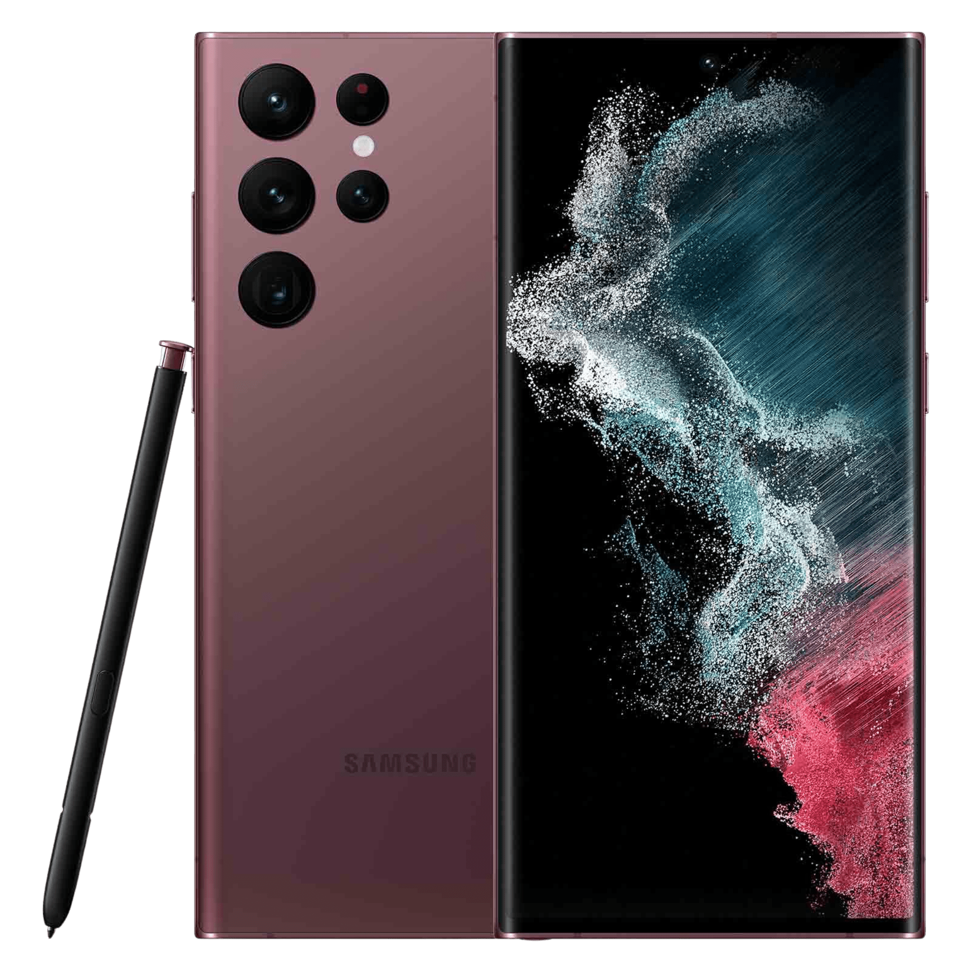 Buy Samsung Galaxy S22 ultra 5G (Burgundy) at best price