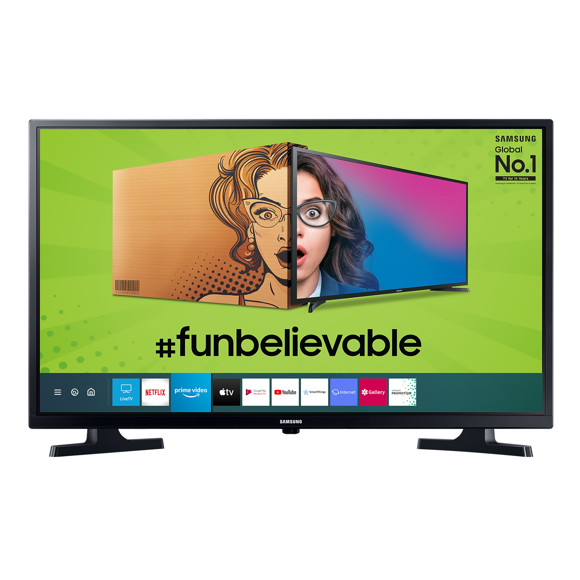 Get Samsung LED Smart TV T4310 HD Ready ( 32 inch )