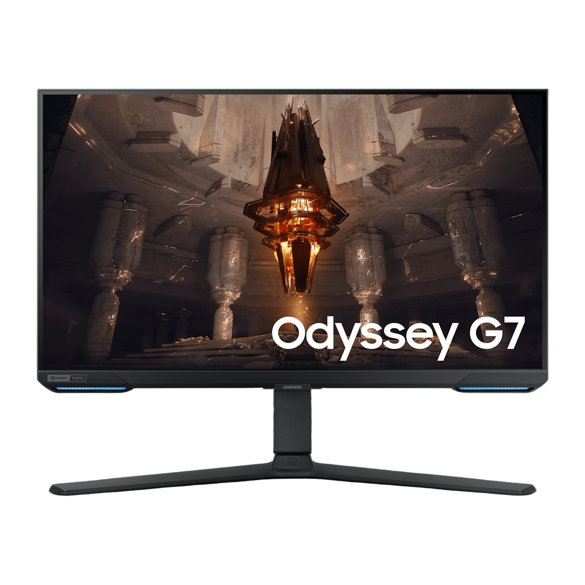 Shop Samsung Odyssey G7 Uhd Gaming Monitor Black 28 Inch 6958