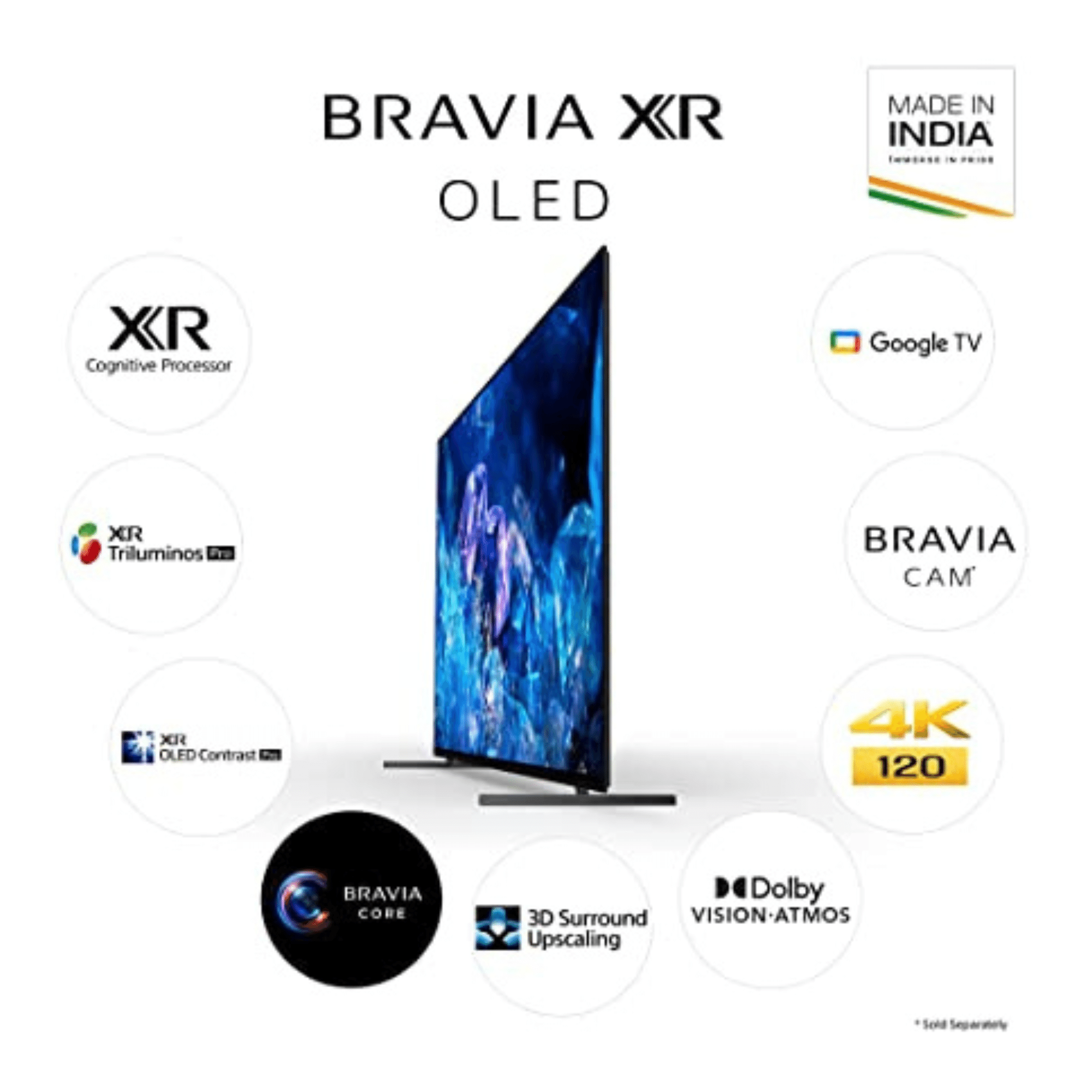 Buy Sony Bravia XR 4K Ultra HD Smart Android OLED (65 inch)