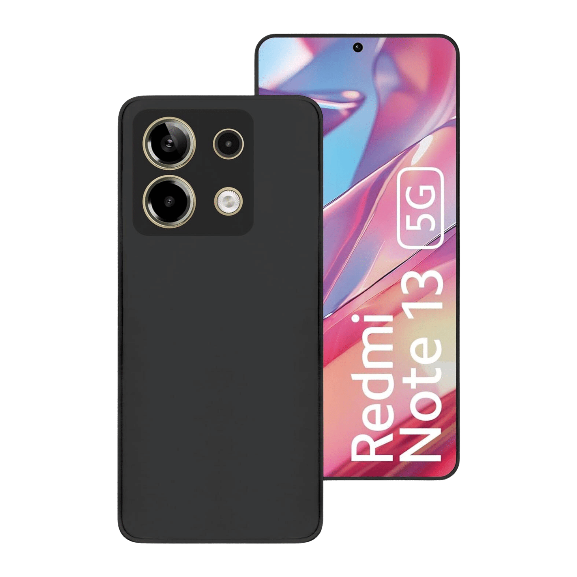 Xiaomi Redmi Note 13 Space Silicon Case, Black