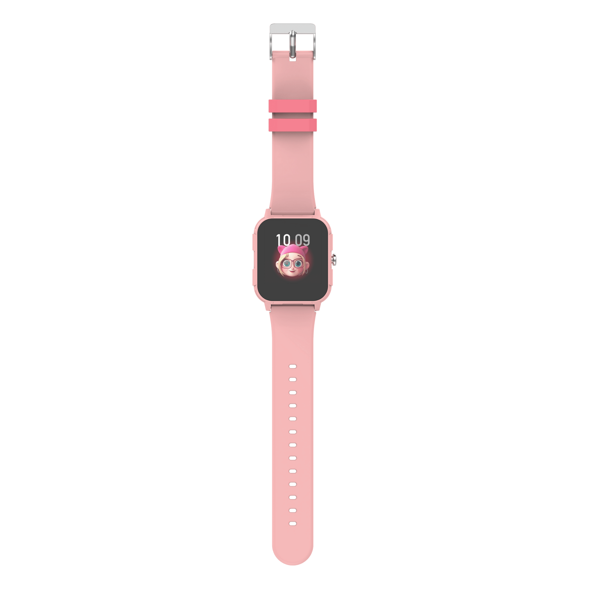 urban fab kids and teens smartwatch pink full view