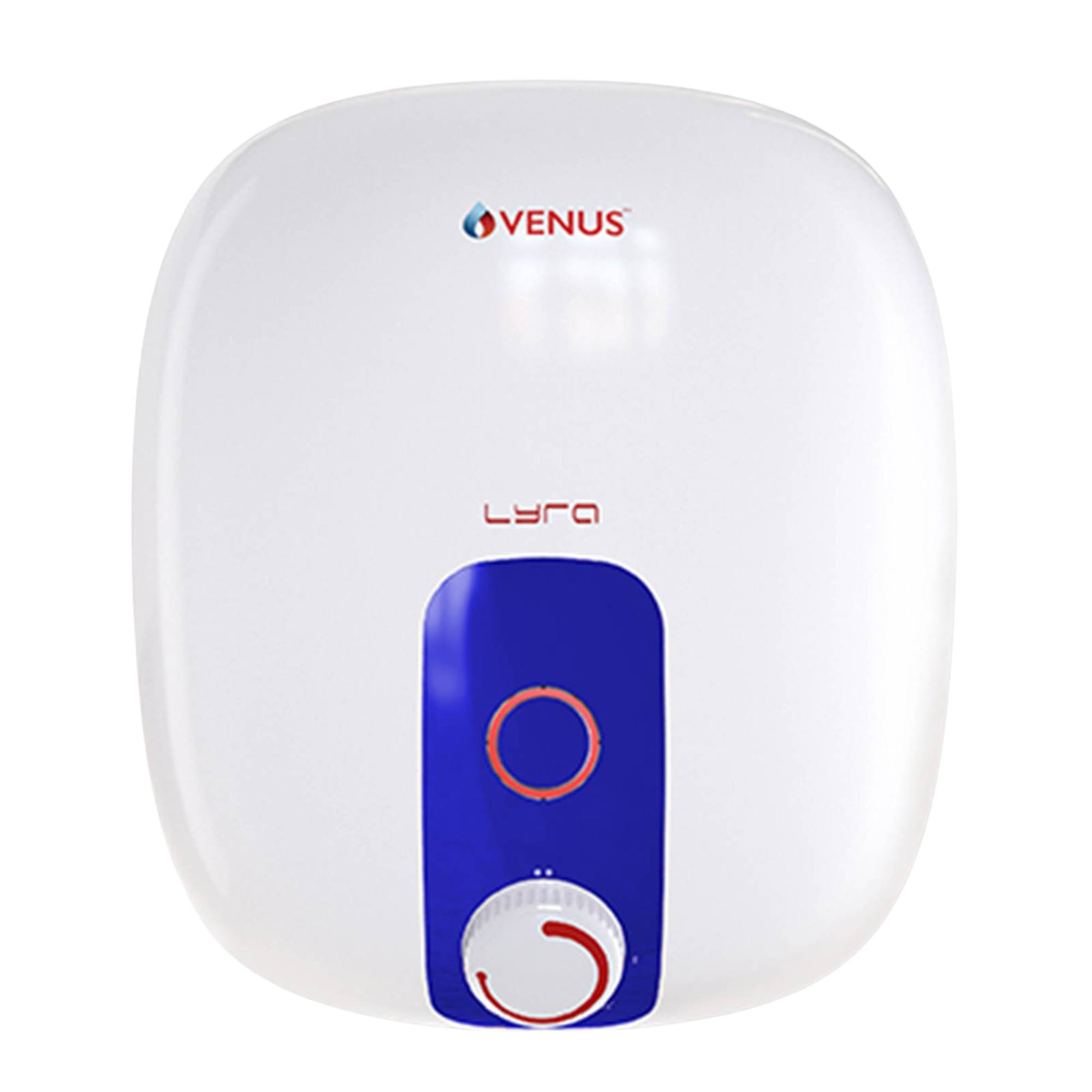 Venus Lyra Storage Water Heater | 15 ltr | White Blue