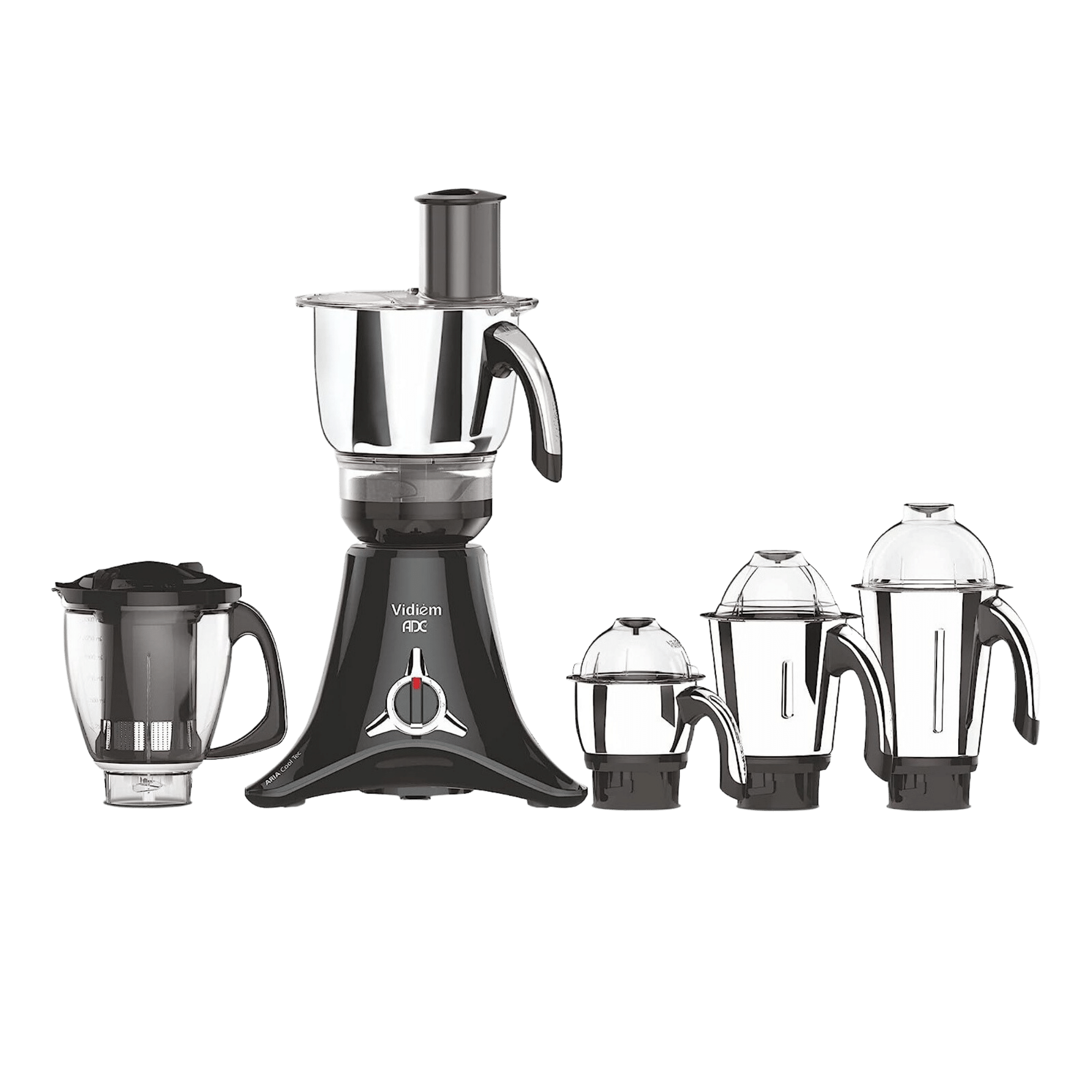 Vidiem MG 603A V Star ADC Food Processor 5 Jars Black