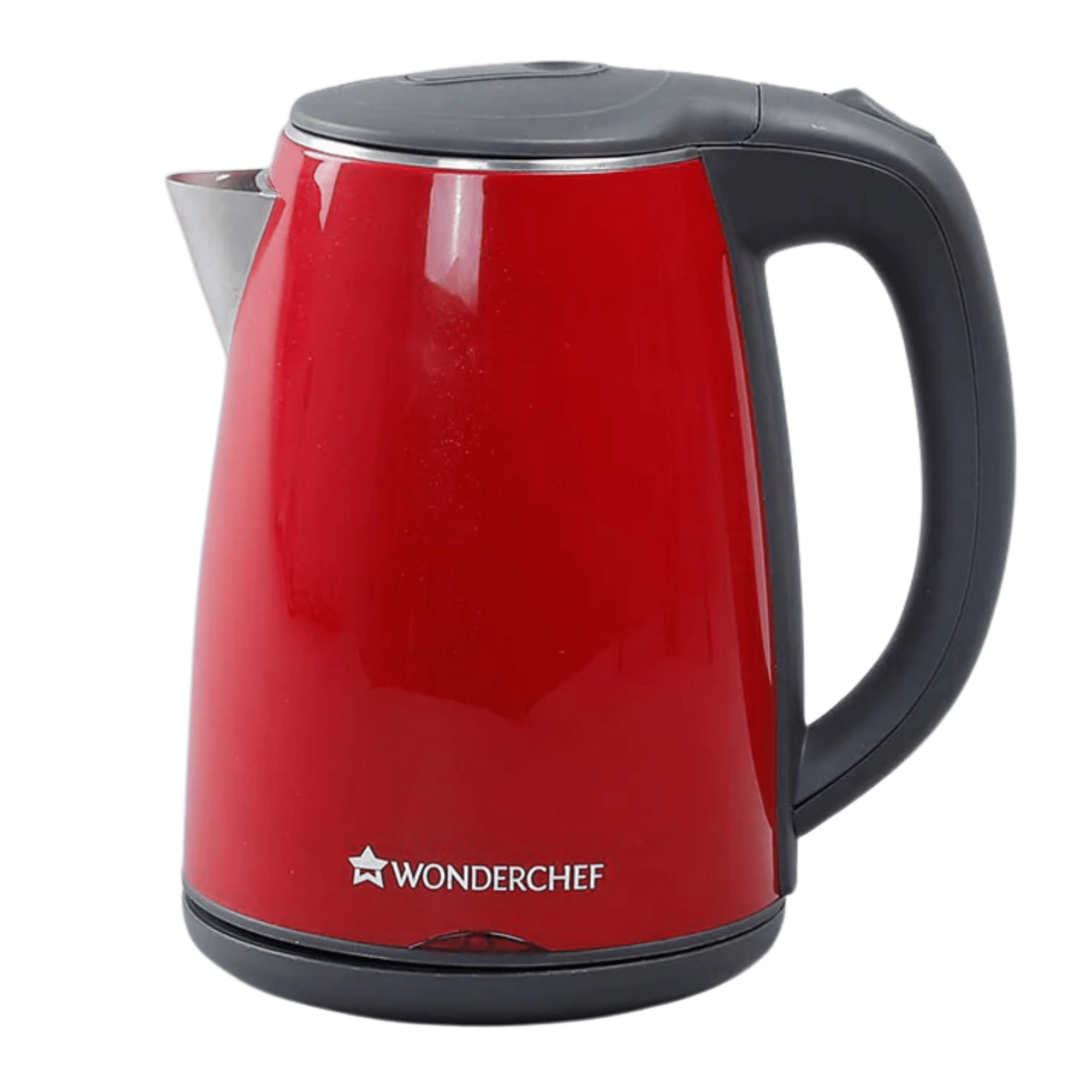 Buy Wonderchef Crimson Edge Electric Kettle Red,1.2 L from Poorvika