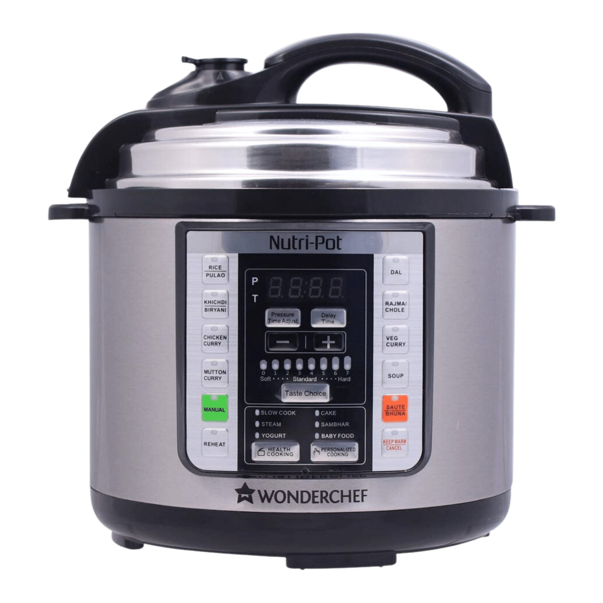 Nigella Wonder Chef Cooker Litre Wonderchef Stainless Steel Silver