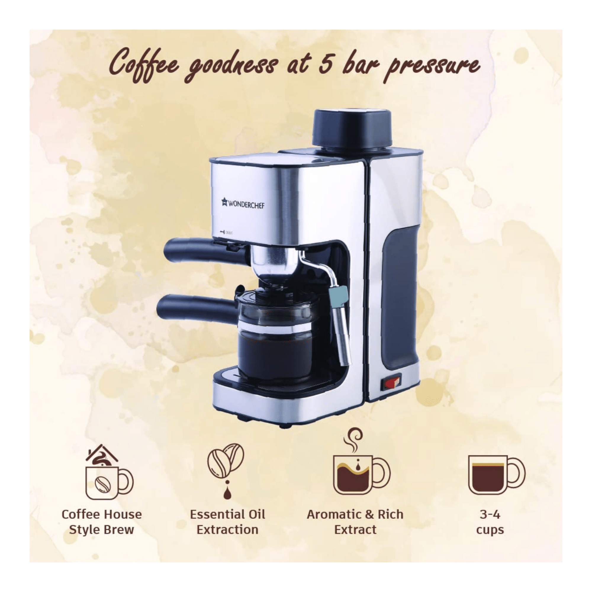 wonderchef regalia coffee brewer