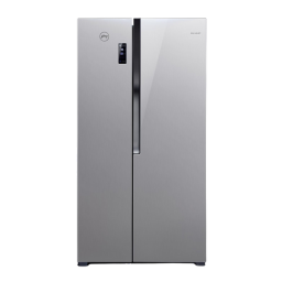 Godrej 564 L Side By Side Fridge EONVELVET | Platinum Steel