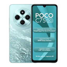 Grab Poco C75 (Enchanted Green, 64GB) (4GB RAM) at Poorvika