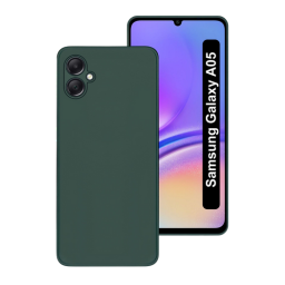 Buy Space Cloth Silicon Back Case For Galaxy A05 (Green)