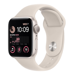 Apple Watch SE（GPS + Cellularモデル）- 44mmミッドナイトアルミニウムケースとS/Mミッドナイトスポーツバンド  [整備済製品] - Apple（日本）