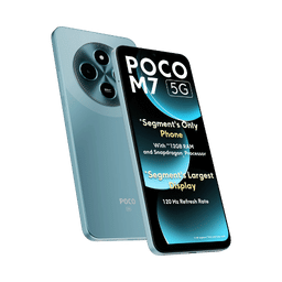Shop the New Poco M7 5G Ocean Blue, 6GB-128GB on Easy EMI!
