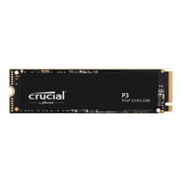 Grab Crucial P3 500GB NVMe in black for the best deals now!